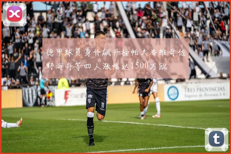 德甲球员身价飙升榜帕夫洛维奇佐野海舟等四人涨幅达1500万欧